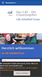Mobile Screenshot of cjd-zehnthof-essen.de